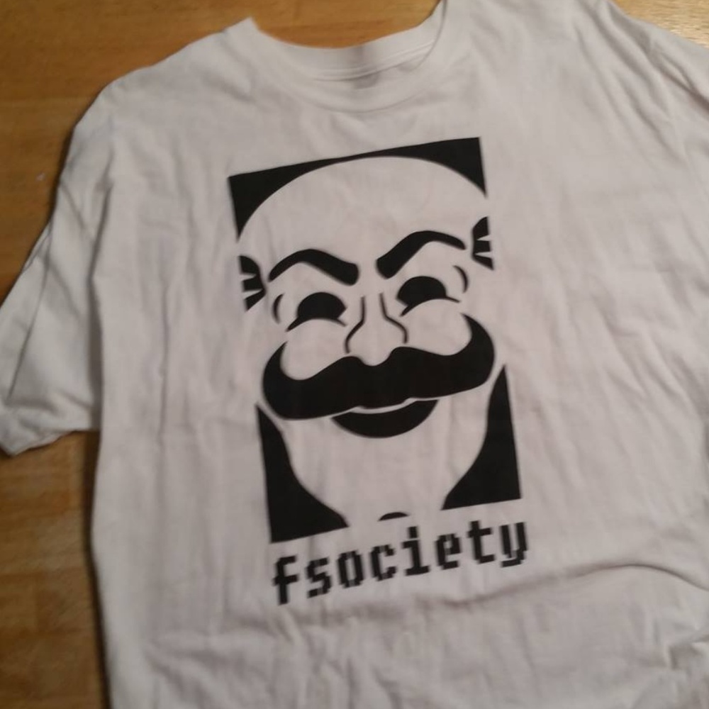 Mr. Robot fsociety Graphic Tee Ripple Junction
